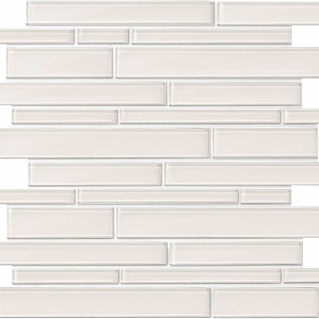 Daltile Amity White AM50 Mosaic Wall Tile 11x13 Swatch