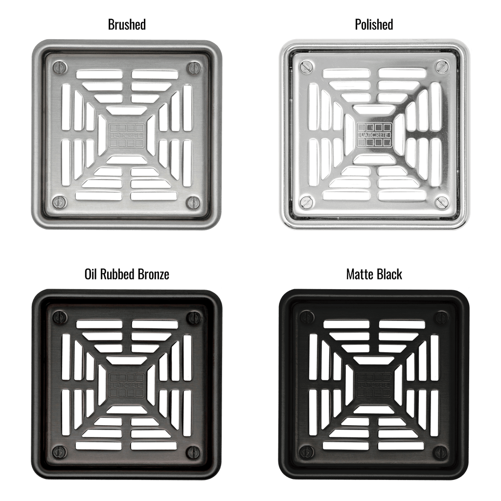 Laticrete Hydro Ban Drain Grates