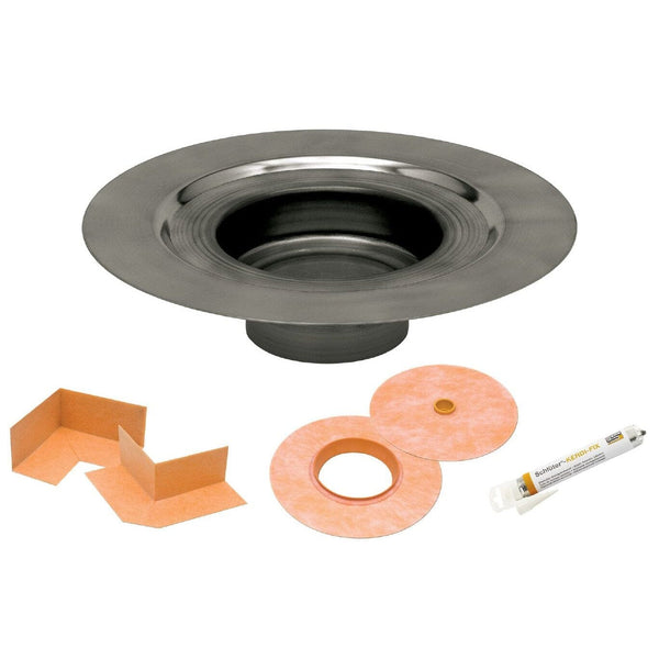 KERDI-DRAIN FLANGE KIT 2" STN STEEL