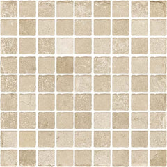Virginia Pietra Di Ostuni 1x1 Mosaic Tile Sabbia