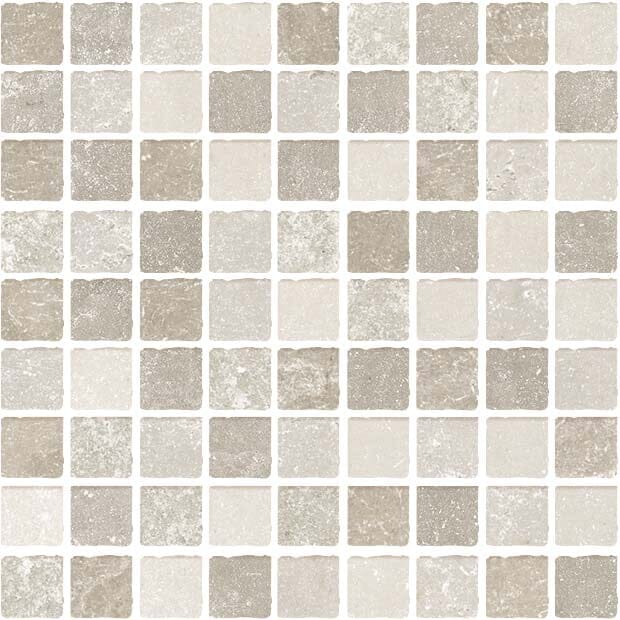 Virginia Pietra Di Ostuni 1x1 Mosaic Tile Tufo