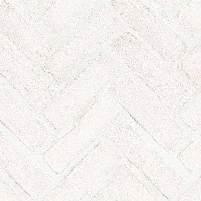 MSI Brickstaks Clay Brick Alpine White Reclaimed Herringbone