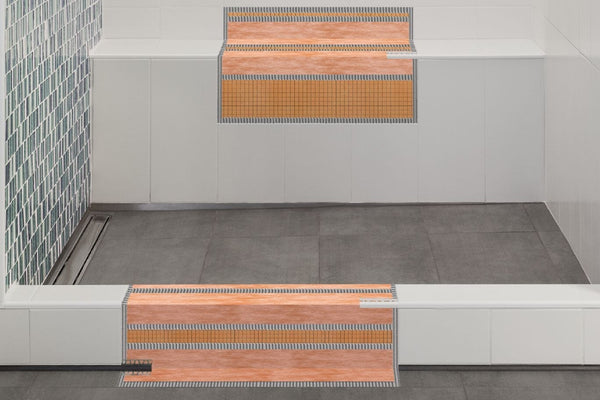 Schluter Kerdi-Band 7-1/4" Waterproofing Strip 16' 5" (3 Pack Bundle) Installation Photo