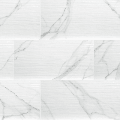 MSI Dymo Statuary Stripe White Tile 12x24