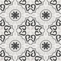 Daltile Memoir Crystal Black ME25 12"x12" Swatch