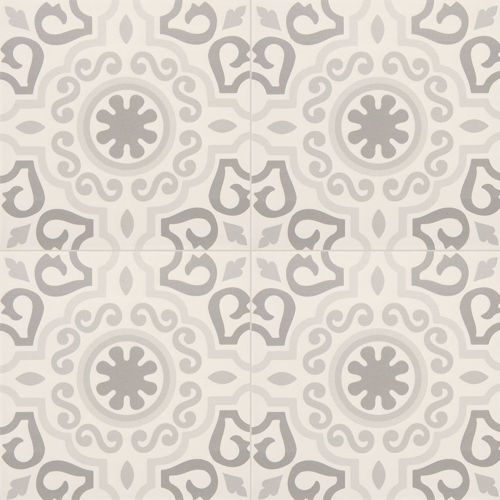 Daltile Memoir Crystal Grey ME24 12"x12" Swatch