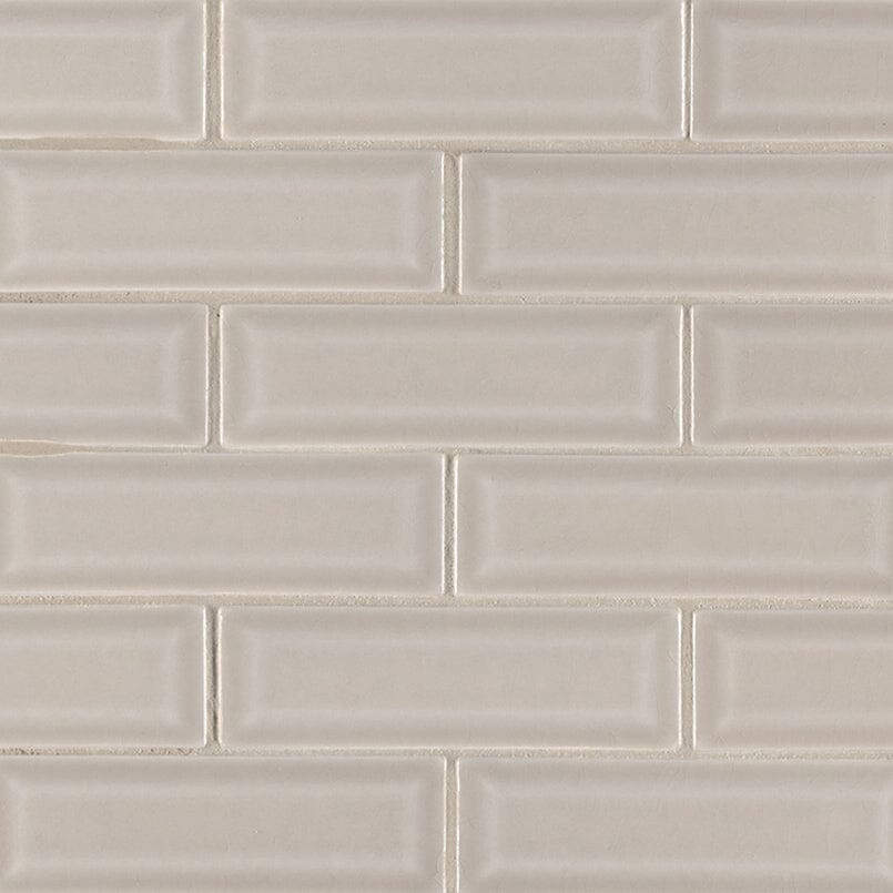 MSI Highland Park Portico Pearl Beveled Tile 2"x6"