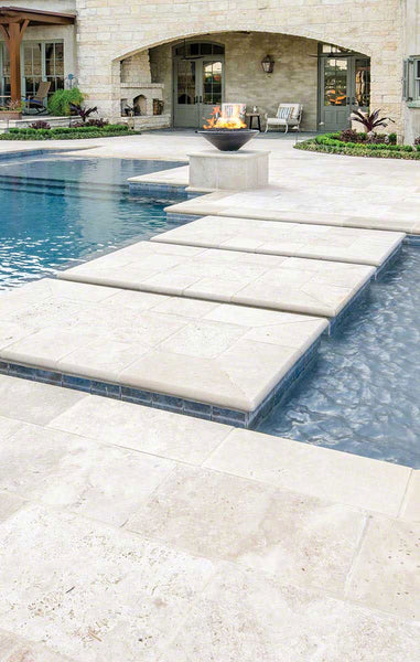 MSI - Pavers -  Tuscany Beige 16x16 Scene 2