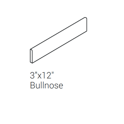Daltile Volume 1.0 Degress Silver VL71 Bullnose 3"x12"