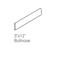 Daltile Volume 1.0 Intensity Pebble VL72 Bullnose 3"x12"