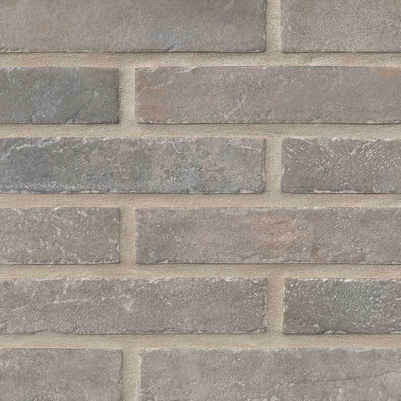 Brickstone Porcelain Tile Collection Taupe - 2"x10" - FloorLife