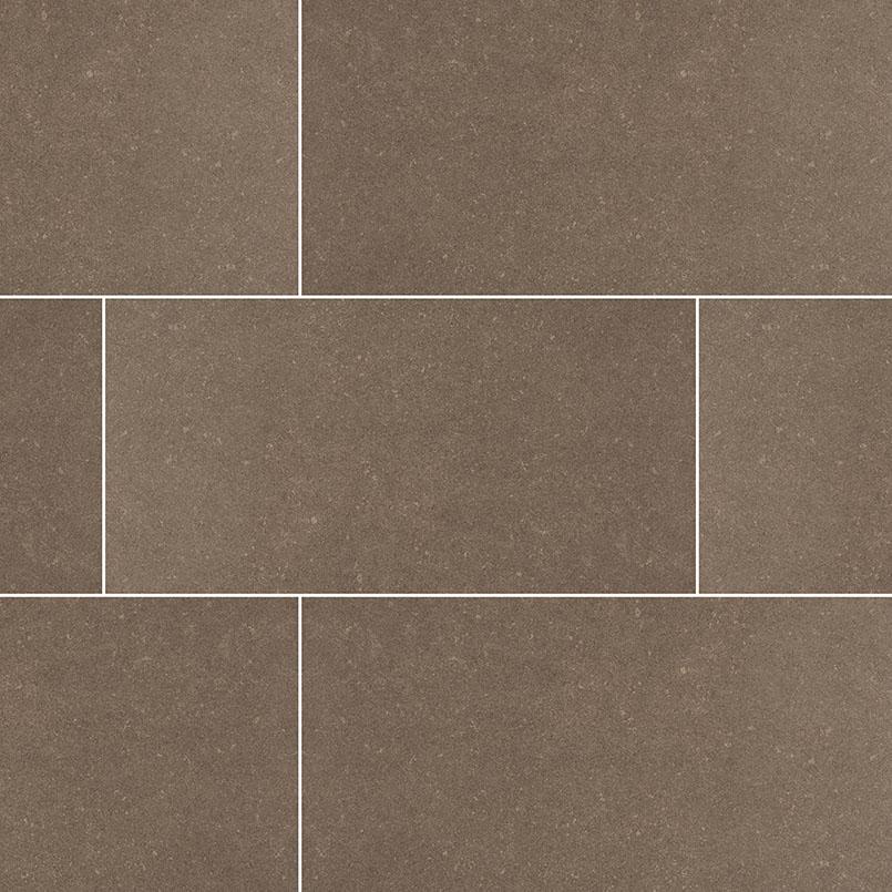 Dimensions Porcelain Tile Collection Concrete - 12"x24" - FloorLife