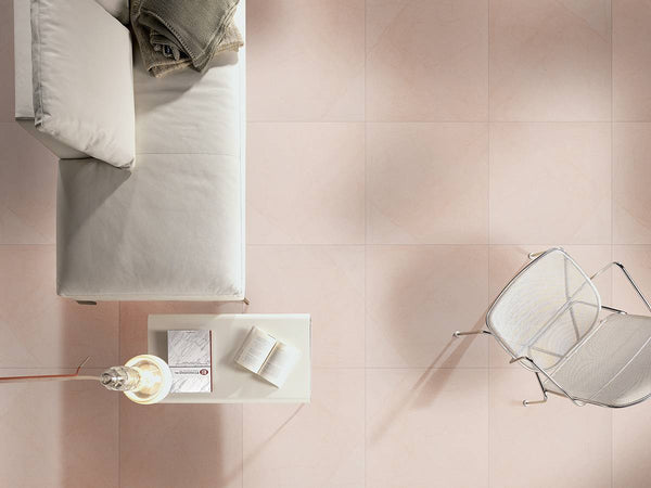 Livingstyle Porcelain Tile Collection Cream - 2"x24" Bullnose - FloorLife