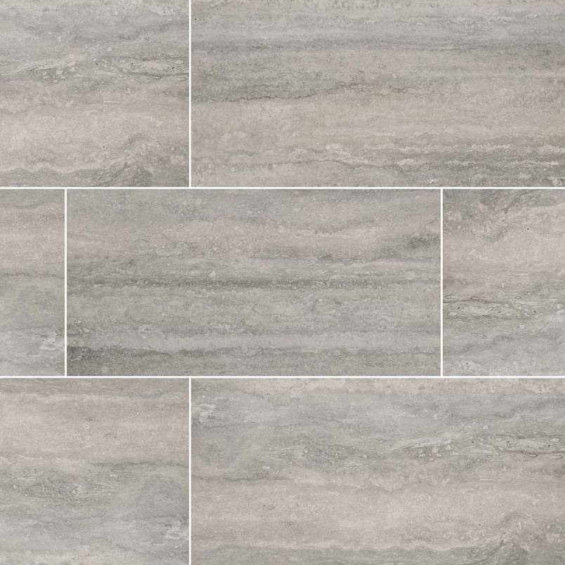 Veneto Porcelain Tile Collection Gray - 12"x24" - FloorLife