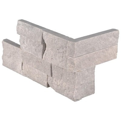 MSI Ledgestone Veneer - Iceland Gray "L" Corner - Splitface - FloorLife