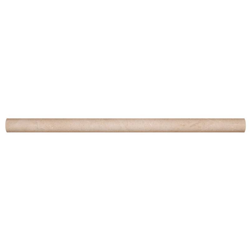 Travertine Tile Collection Tuscany Ivory 3/4"x3/4"x12" Pencil Molding - FloorLife