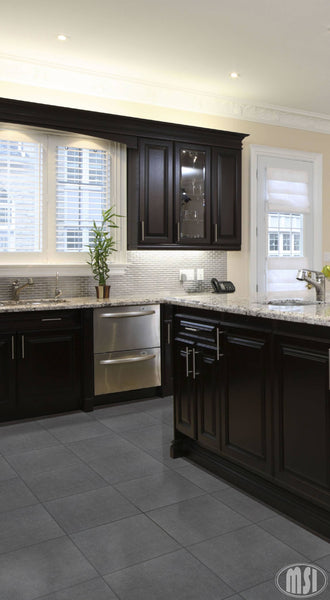 Dimensions Porcelain Tile Collection Graphite - 12"x24" - FloorLife