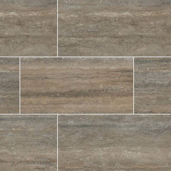 Veneto Porcelain Tile Collection Noce - 12"x24" - FloorLife