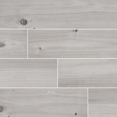 Havenwood Porcelain Tile Collection Platinum Wood - 8"x36" - FloorLife