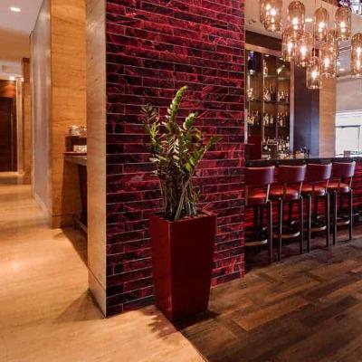 Realstone Systems Erin Adams Tempered Ruby Glazed Tile 3"x11.75"