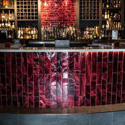 Realstone Systems Erin Adams Tempered Ruby Glazed Tile 3"x11.75"