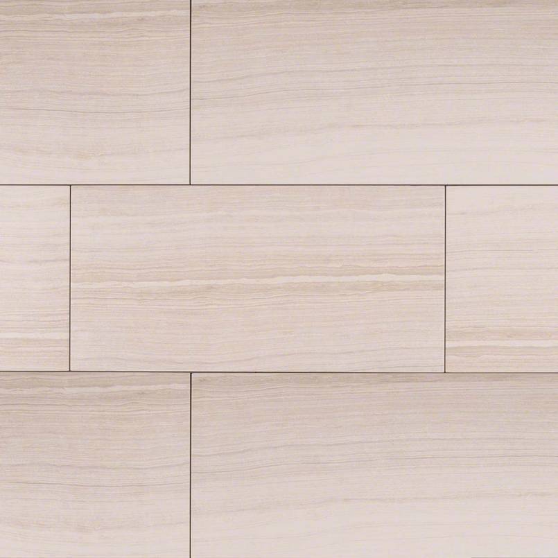Eramosa Porcelain Tile Collection White - 12"x24" - FloorLife
