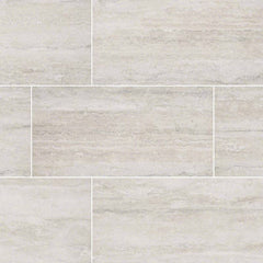 Veneto Porcelain Tile Collection White - 3"x18" Bullnose - FloorLife