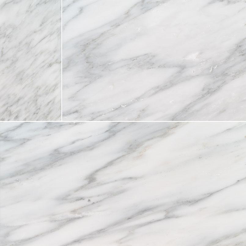 Marble Tile Collection Arabescato Carrara 6"x12" - Honed