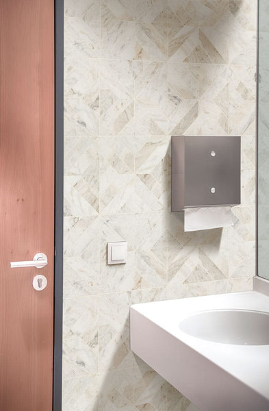 ARABESCATO VENATO WHITE ARGYLE TILE