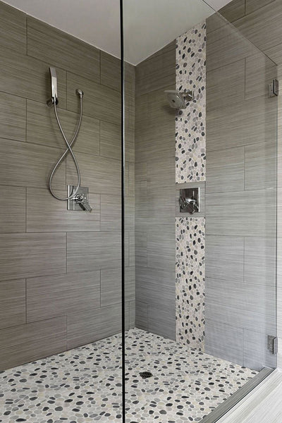 MSI International - Meshed Pebbles - Black   White