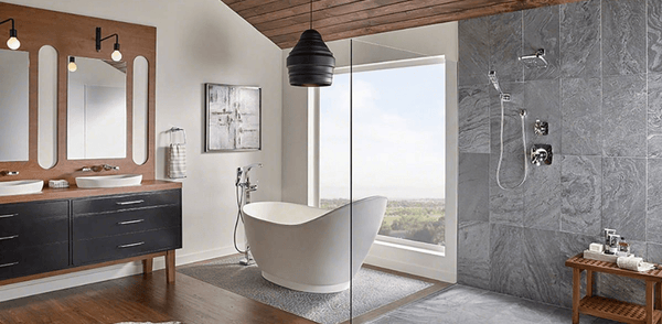 Quartize Tile Collection Ostrich Gray - 12"x24" - Gauged - FloorLife