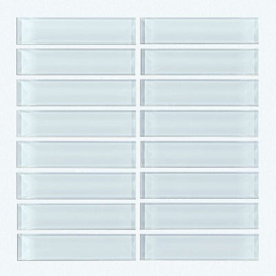 Shaw Tile Cardinal Skylight Stacked Glass Mosaic Wall