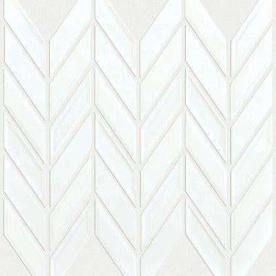 Shaw Tile Geoscapes White Chevron
