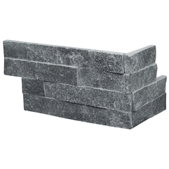 MSI Ledgestone Veneer - Cosmic Black Corner - Split Face