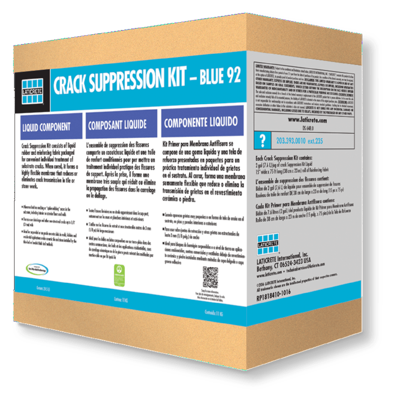 Laticrete Crack Suppression Kit