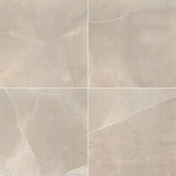 Sande Porcelain Tile Collection Cream - 24"x24" Polished