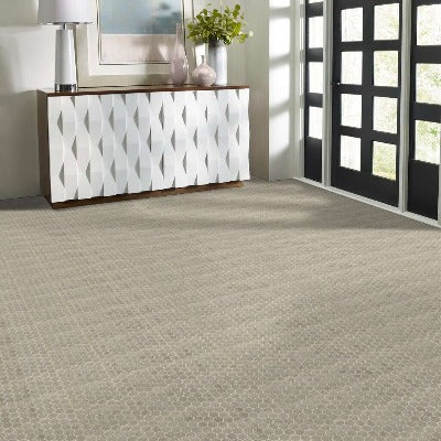 Shaw Tile Crown Beige Hexagon Mosaic