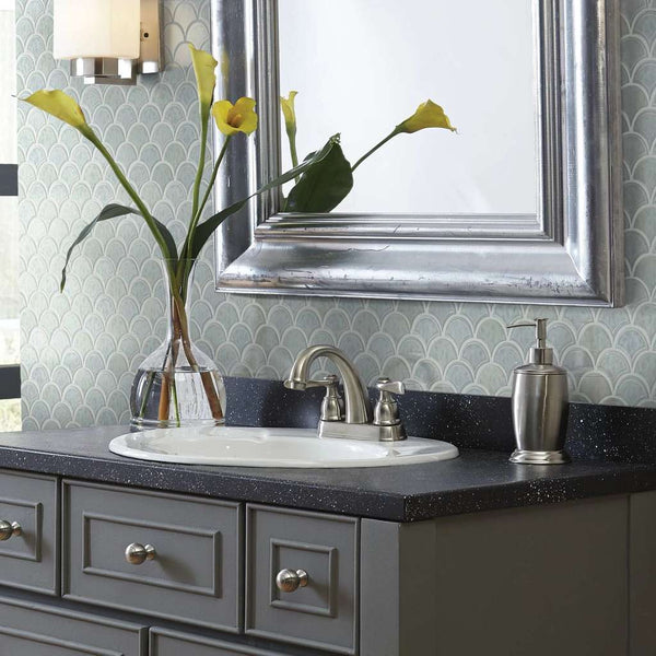 Shaw Tile Geoscapes Light Grey Fan