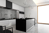 Marble Tile Collection Georama Nero Polished - 12"x12"