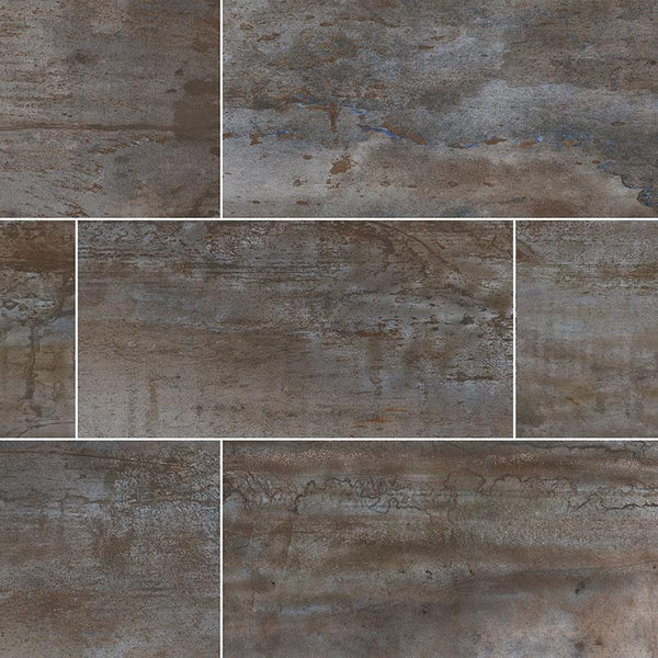 Oxide Iron Porcelain Tile Collection - 24x48"