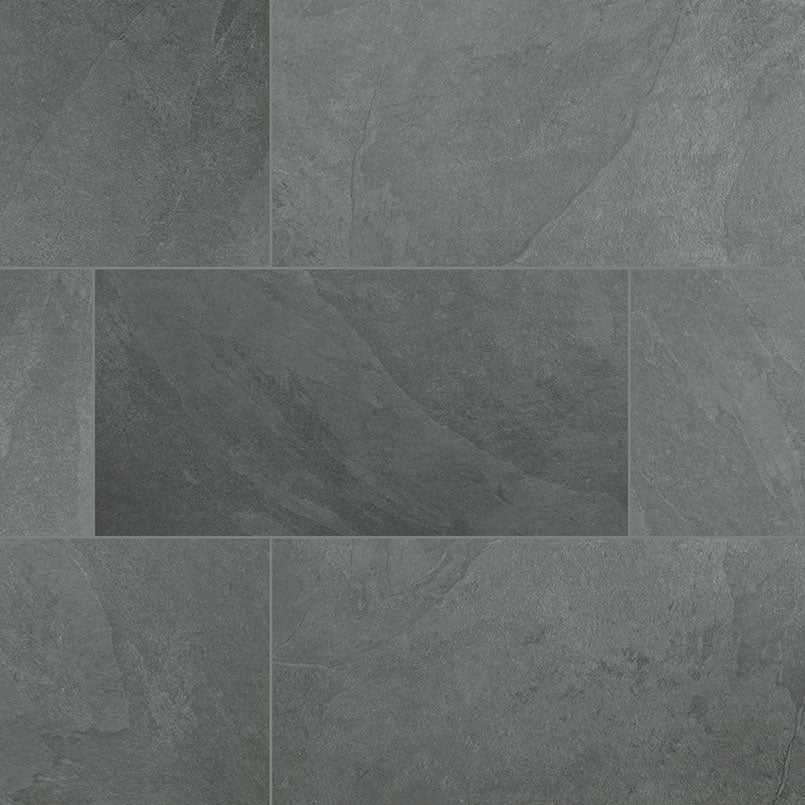 Arterra Porcelain Paver Midnight Montage - 24"x48"