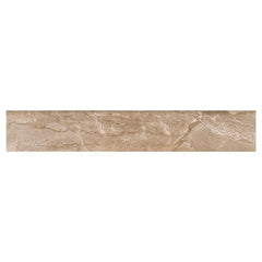 Onyx Porcelain Tile Collection Sand - 3"x18" Bullnose Polished