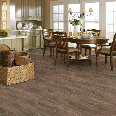 Shaw Tile Olympia Brown 7x22