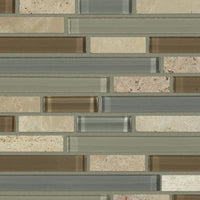 Shaw Tile Awesome Mix Cappuccino Wall