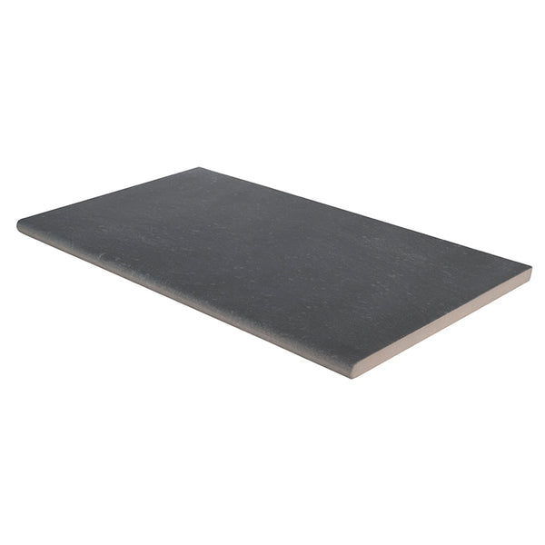 Arterra Porcelain Pool Coping Vulkon Nero 13"x24"
