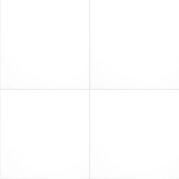 Domino Porcelain Tile Collection White Polished - 24"x24"