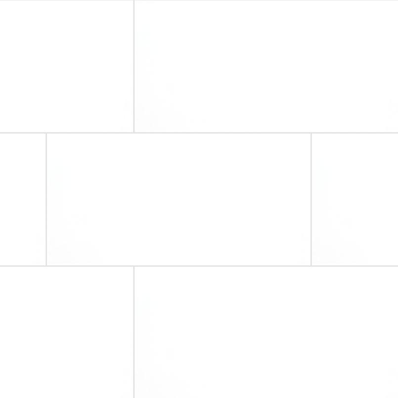 Domino Porcelain Tile Collection White Polished - 12"x24"