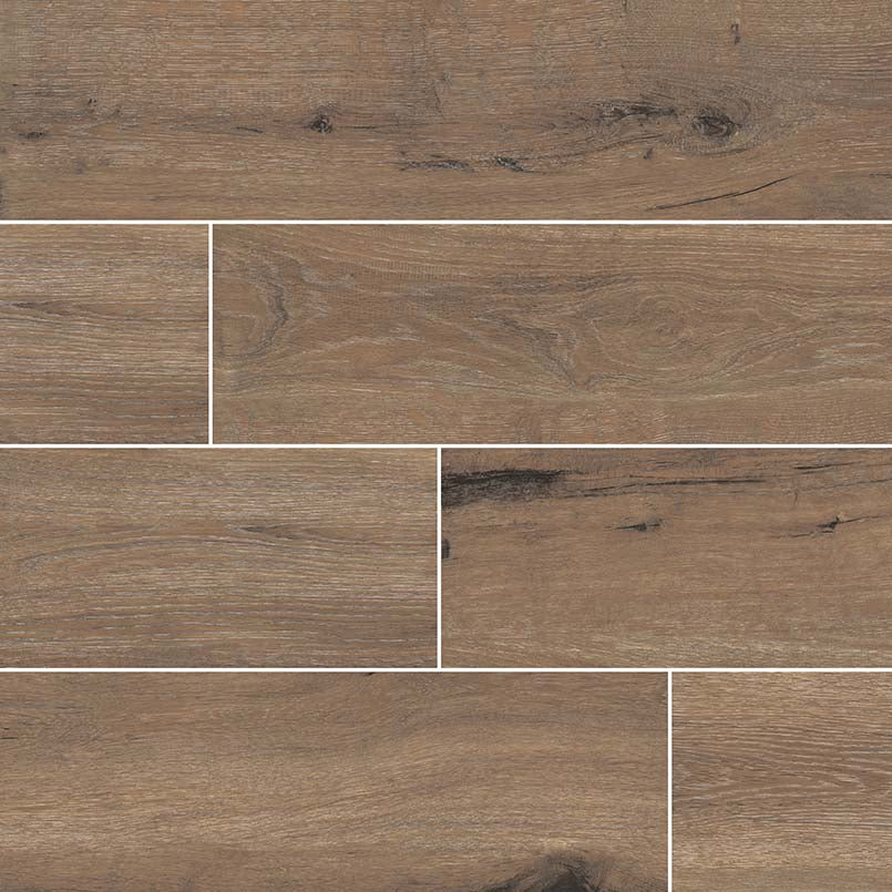 Wood-look Porcelain tiles