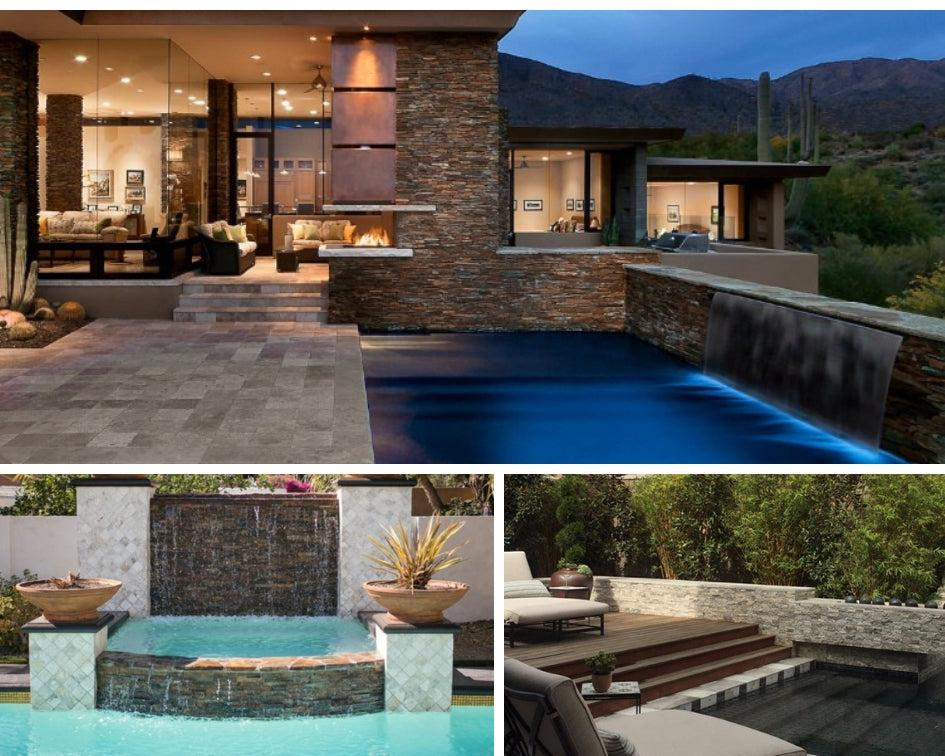 Stacked Stone for Your Pool