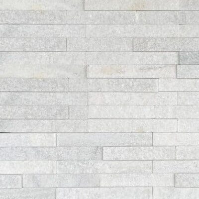 Realstone Systems Shadowstone Arctic White Flamed Panel 6"x24"